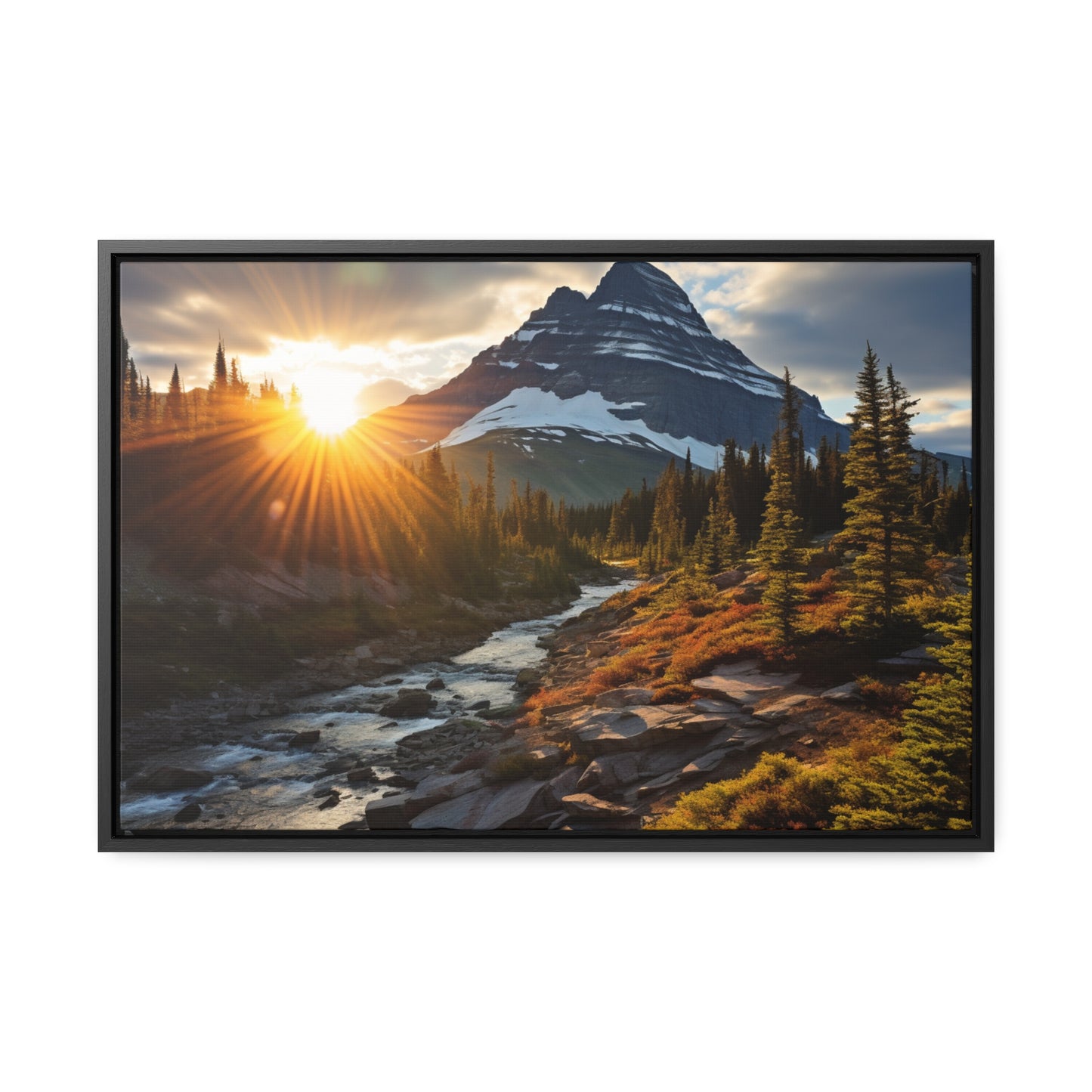 Mountain Sunset Canvas