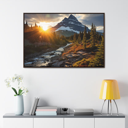 Mountain Sunset Canvas