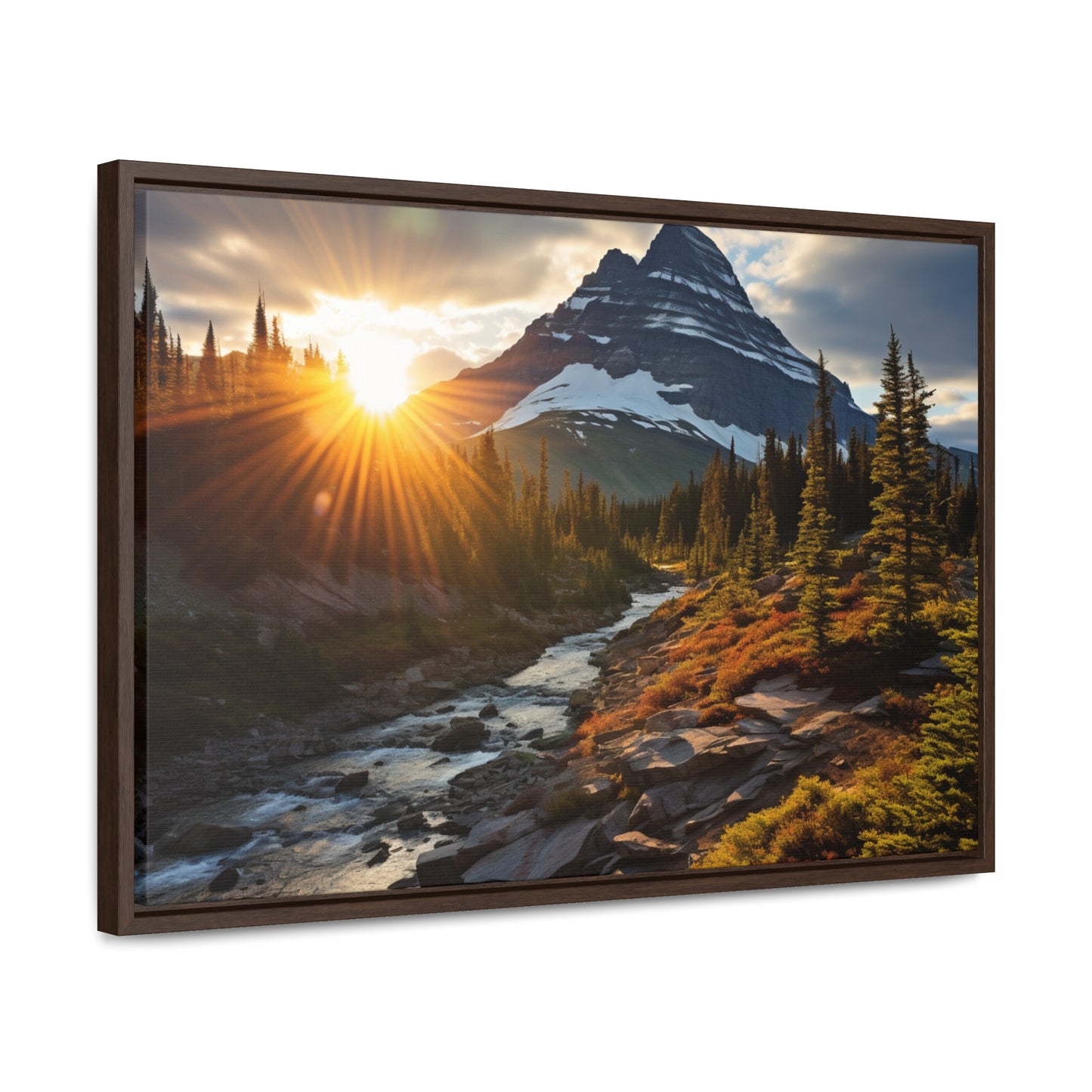 Mountain Sunset Canvas