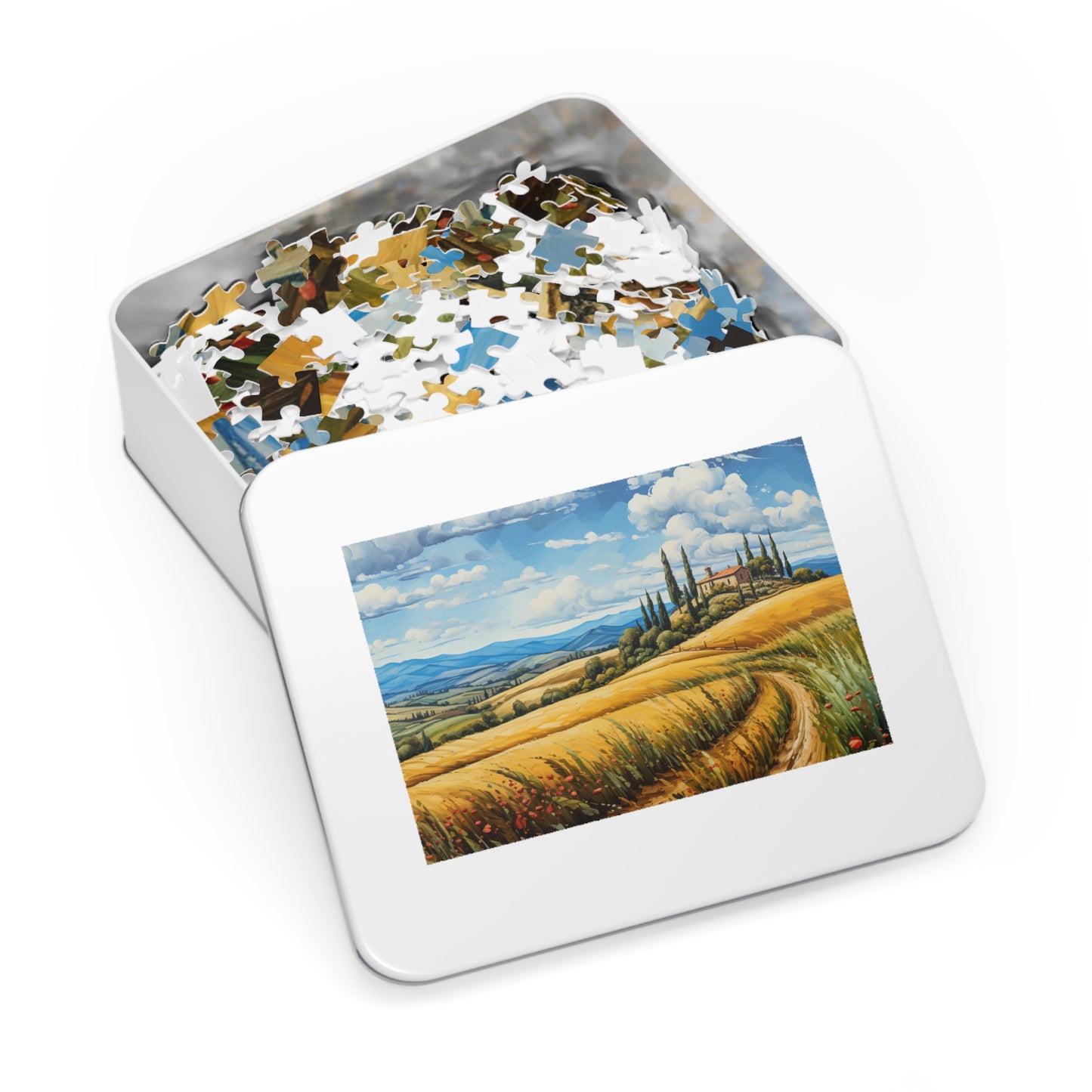 Tuscan Countryside Jigsaw Puzzle (500,1000-Piece)