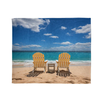 Beach Break Soft Polyester Blanket