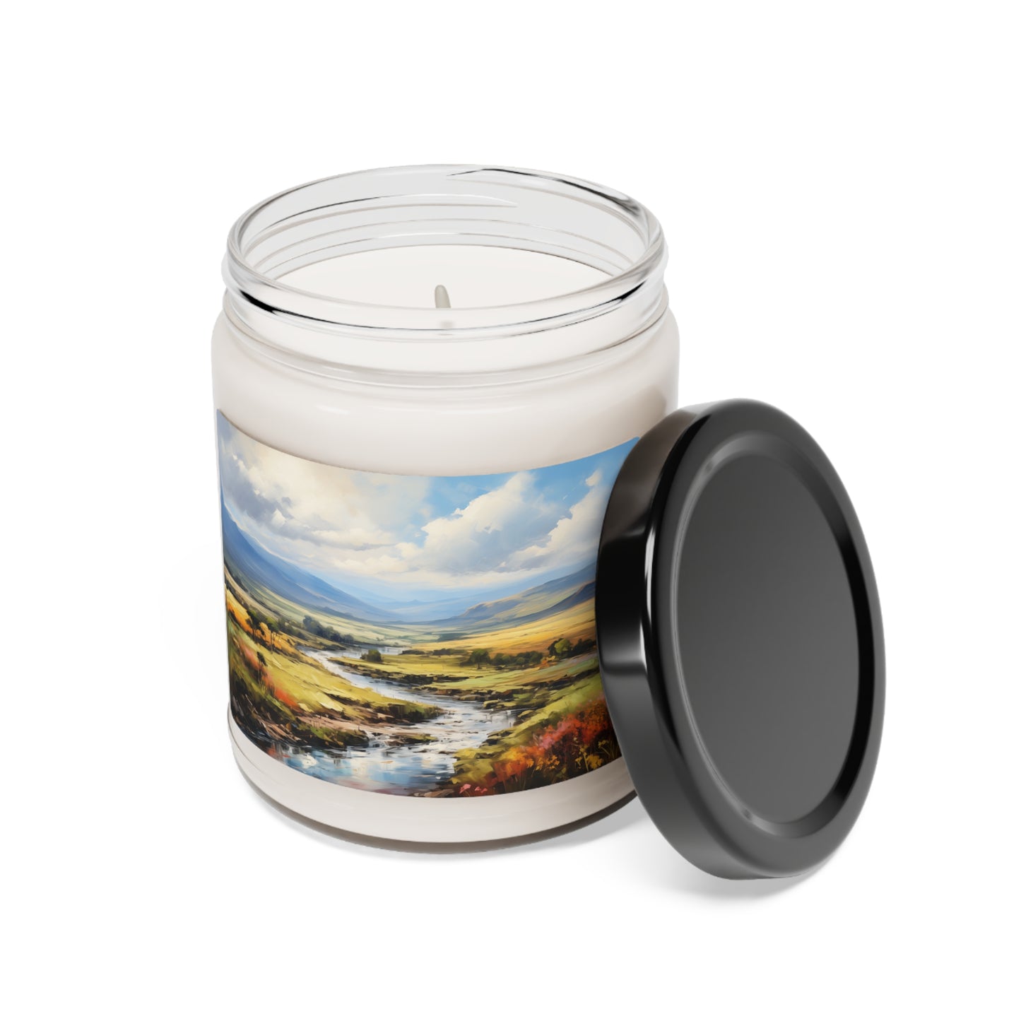 Impressionist Hills and Meadows - Scented Soy Candle, 9oz