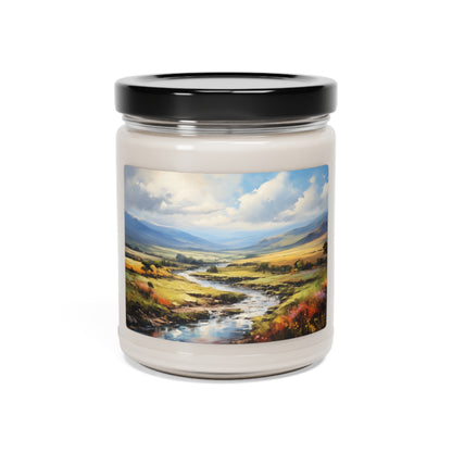 Impressionist Hills and Meadows - Scented Soy Candle, 9oz