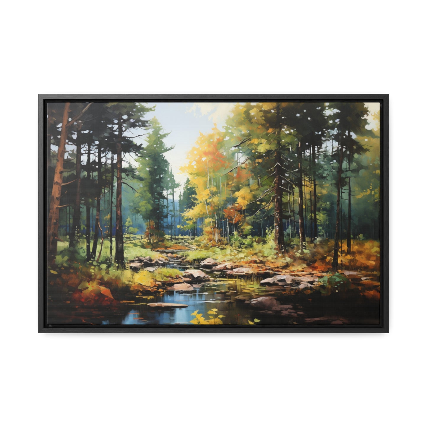 Impressionist Forest Canvas