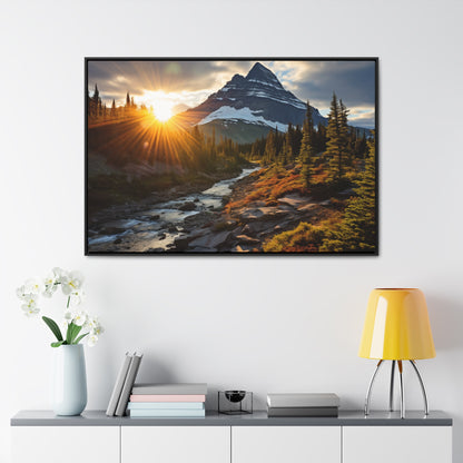Mountain Sunset Canvas