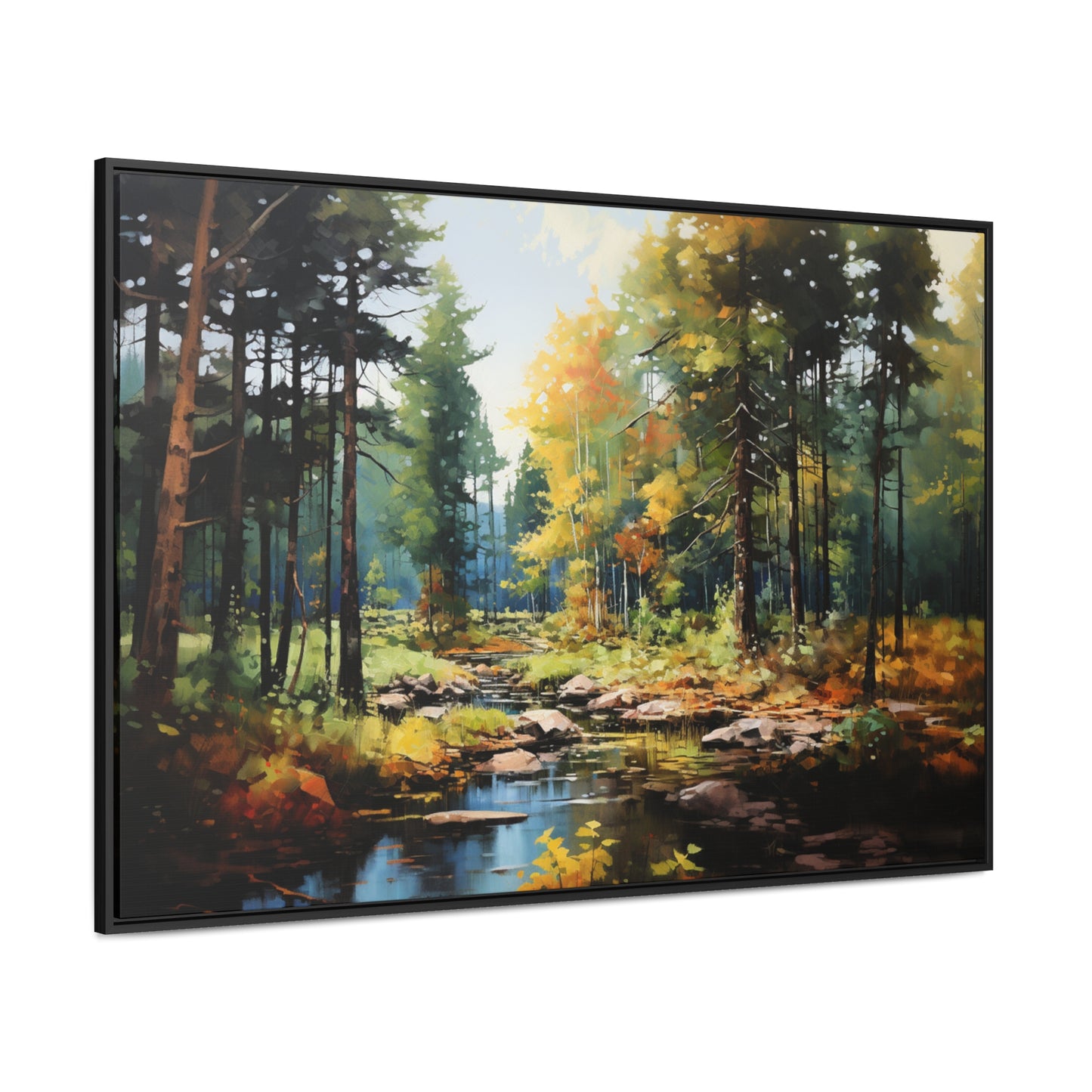 Impressionist Forest Canvas