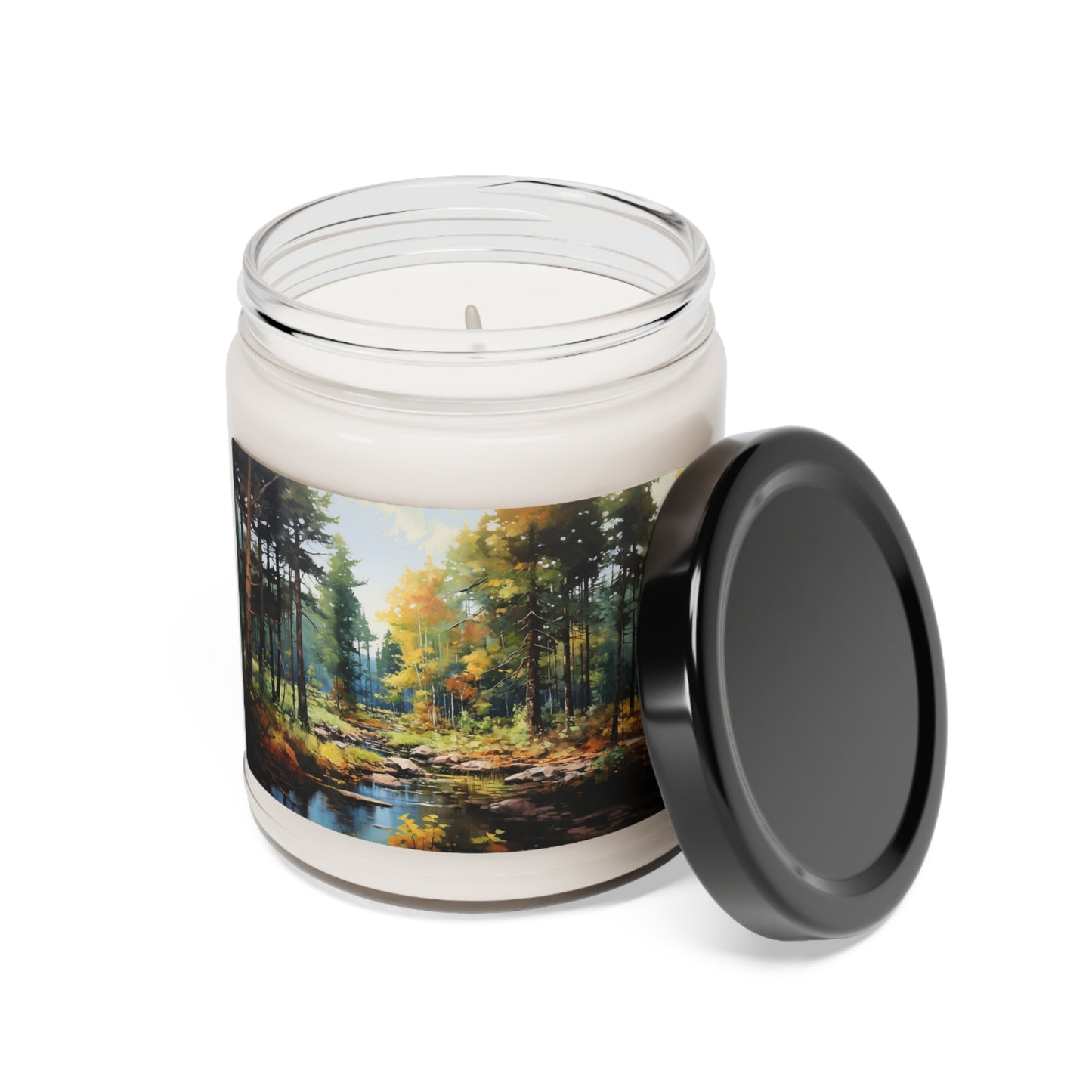 Impressionist Forest - Scented Soy Candle, 9oz