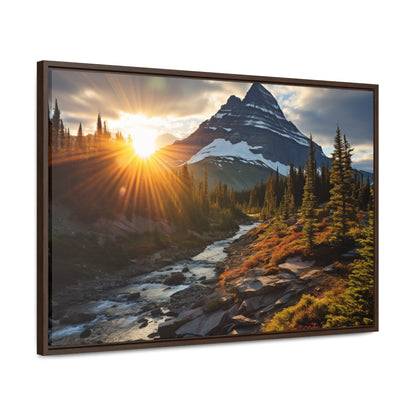 Mountain Sunset Canvas