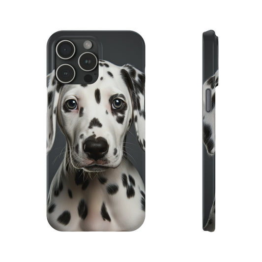 Dalmatian Puppy Slim iPhone Case