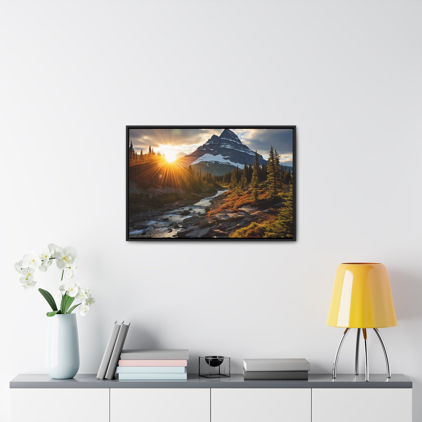 Mountain Sunset Canvas