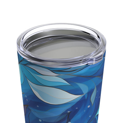 Blue Abstract Tumbler 20oz