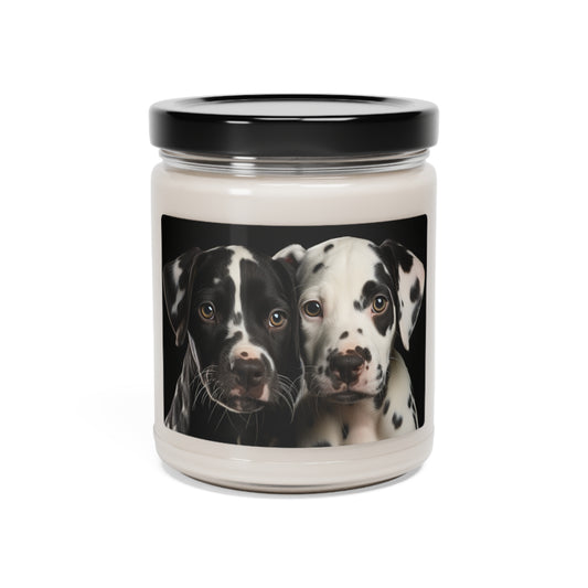 Dalmatian Puppies Scented Soy Candle, 9oz